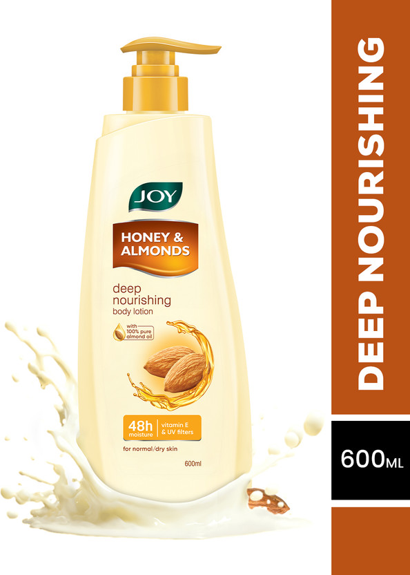 Joy Honey & Almonds Deep Nourishing Body Lotion For All Skin Types - Price in India, Buy Joy Honey & Almonds Deep Nourishing Body Lotion For All Skin Types Online In India, Reviews, Ratings & Features