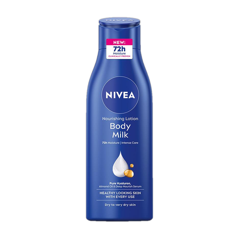 NIVEA Body Lotion for Very Dry Skin, Nourishing Body Milk with