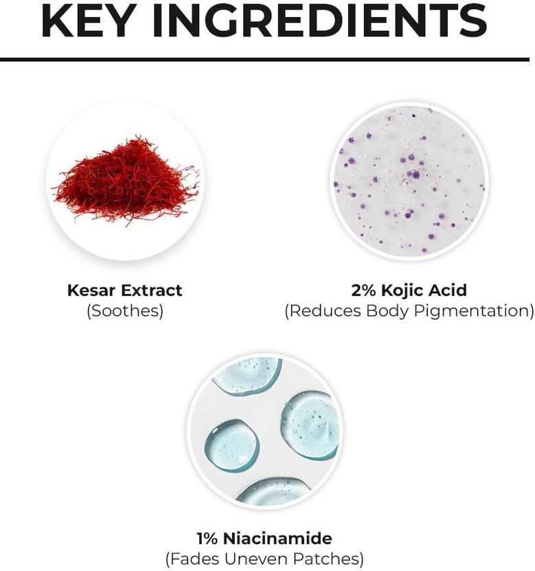 Dr. Sheth’s Kesar & Kojic Acid Body Lotion - Image 2