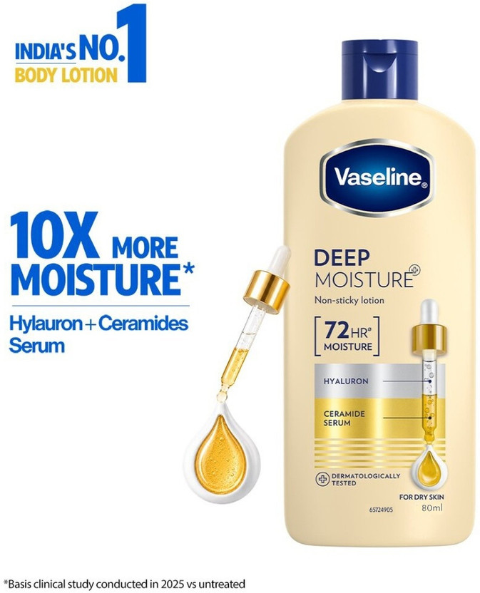 Vaseline Intensive Care Deep Moisture Body Lotion