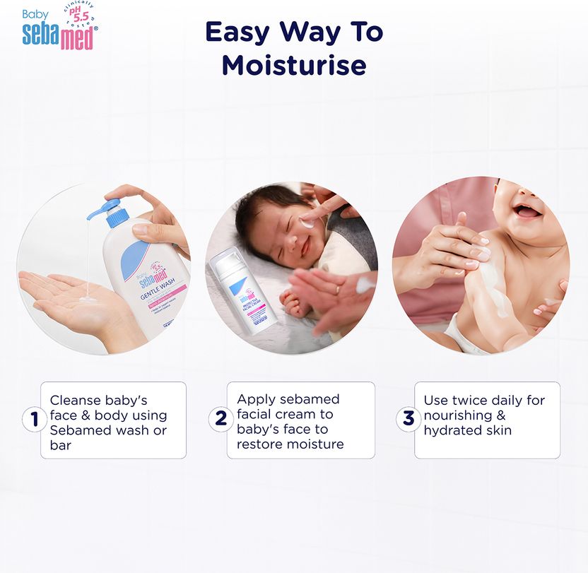 Sebamed Baby Protective Facial Cream 50ml - Image 5
