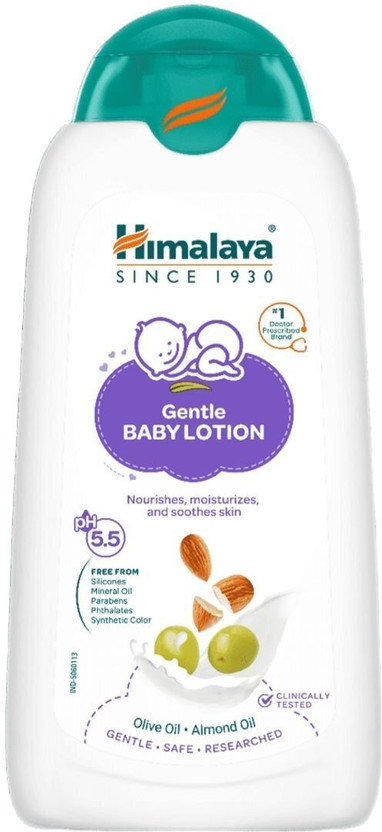 Himalaya Men Baby Lotion with Olive OIl For Extra Soft &