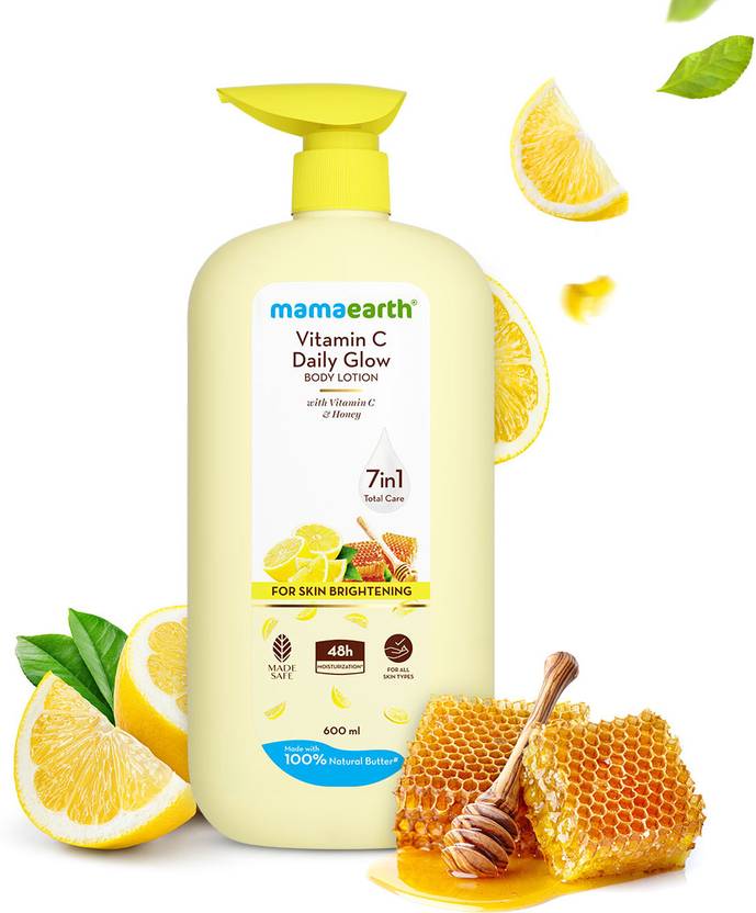 Mamaearth Vitamin C Daily Glow Body Lotion – 600 ml
