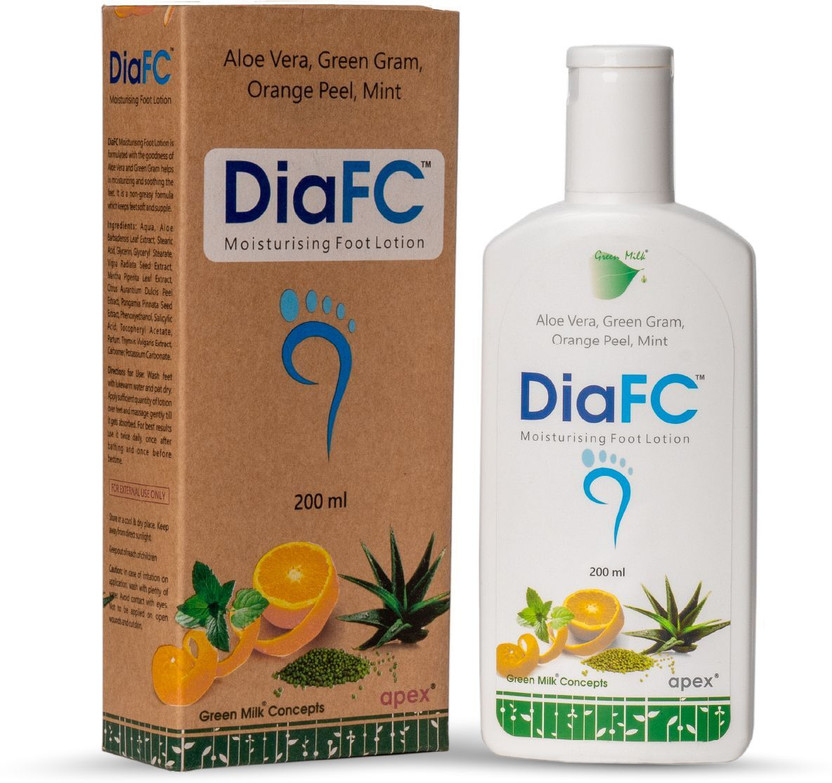 Green Milk DiaFC Diabetic Foot Care Lotion - 200 ml