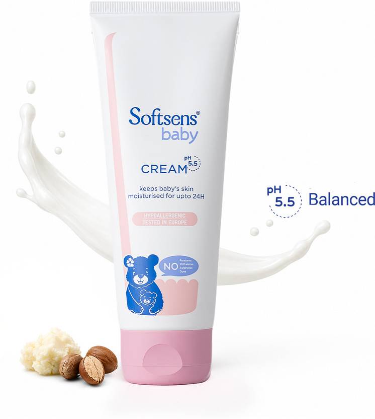 Softsens Baby Cream with Milk Cream and Shea Butter