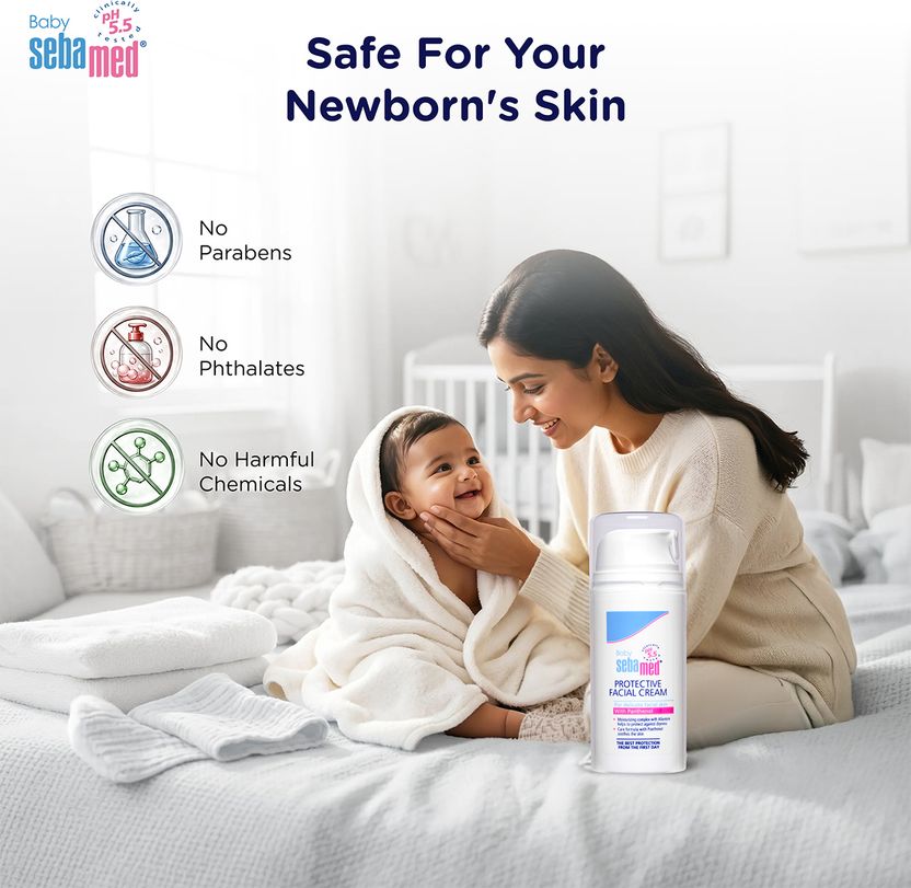 Sebamed Baby Protective Facial Cream 50ml - Image 4