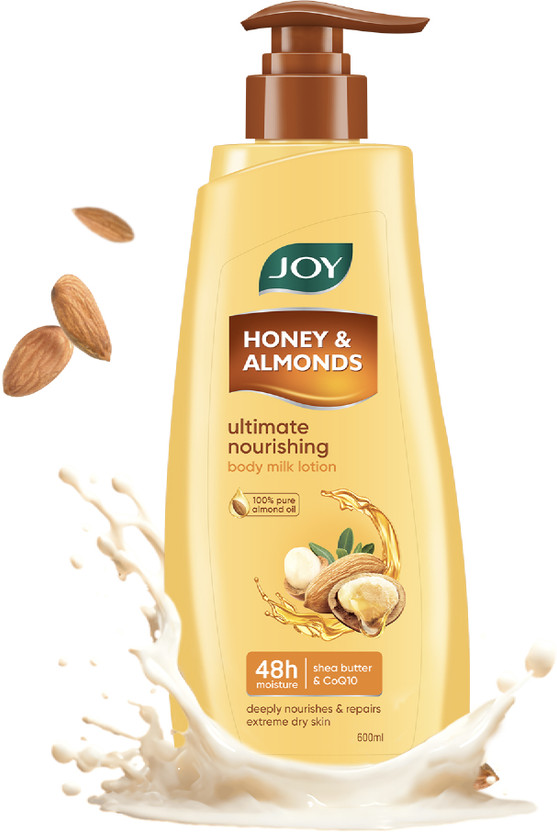 Joy Honey & Almonds Ultimate Nourishing Body Milk Lotion For Dry