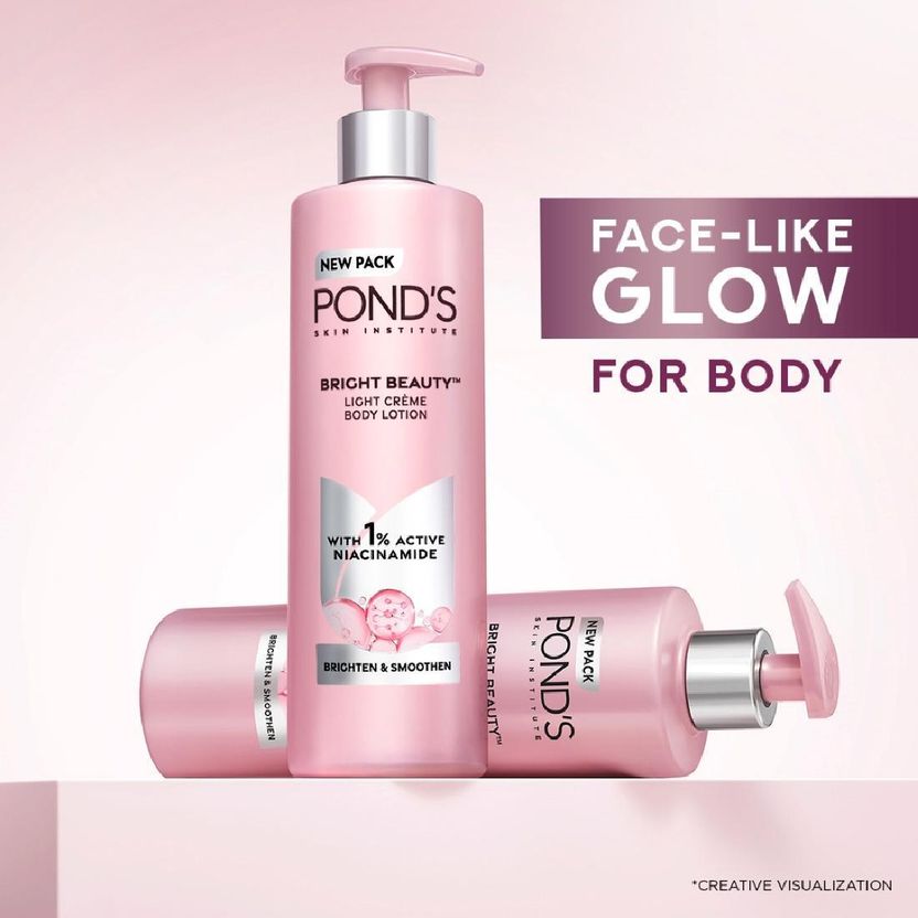 POND's Bright Beauty Light Creme Body Lotion - Image 5