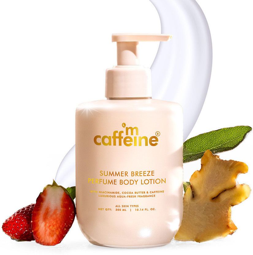 mCaffeine Summer Breeze Perfume Body Lotion