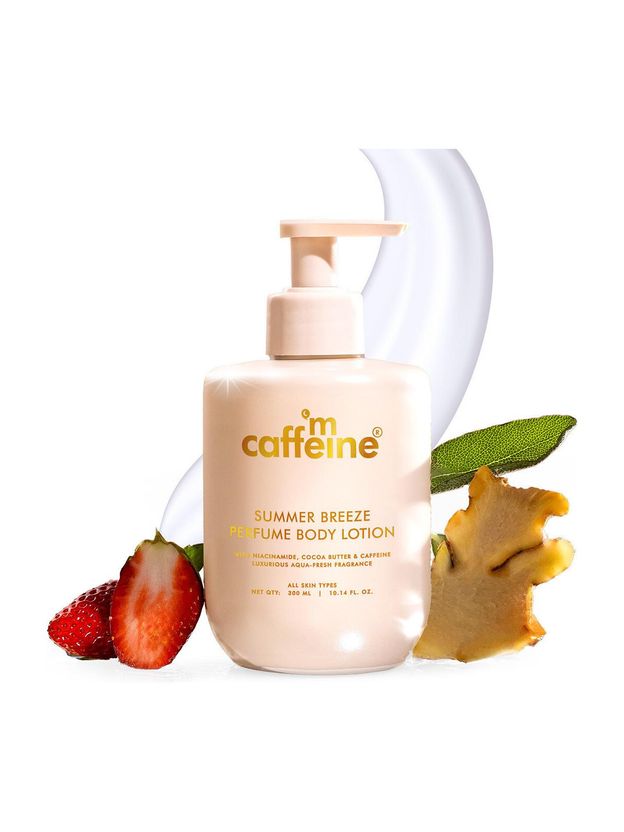 mCaffeine By the Blues Brightening Perfume Body Lotion 300ml - Image 10