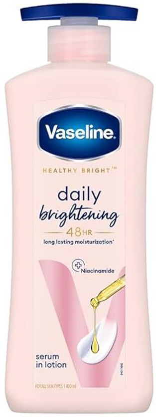 Vaseline HEALTHY BRIGHT DAILY BRIGHTNING BODY LOTION 400 ML X 1PC