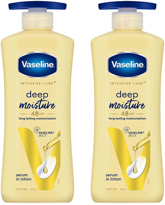 Vaseline Intensive Care Deep Moisture Body Lotion 400 ml pack of