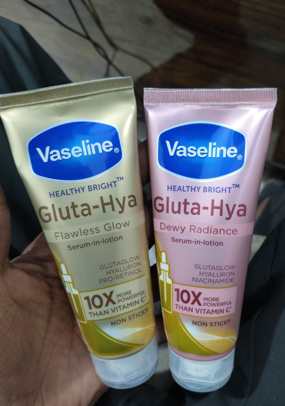 Vaseline Gluta-Hya Dewy Radiance Lotion for Face & Body Brighter