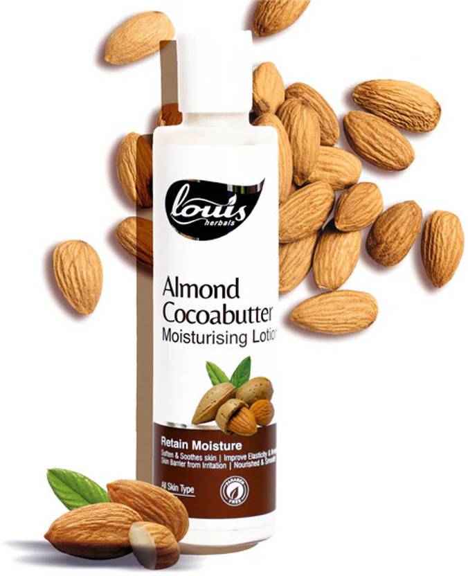 Louis herbals Almond Cocoabutter Moisturising Body Lotion