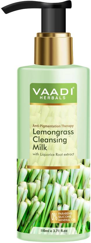 vaadi Herbals Lemongrass Cleansing Milk with Liquorice Root extract -Anti Pigmentation