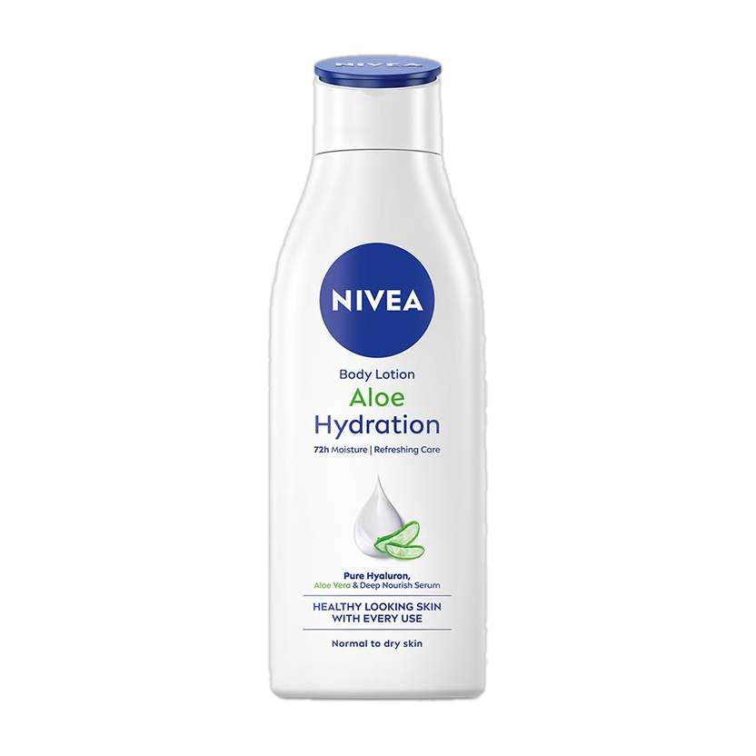 NIVEA Aloe Hydration, Lotion Moisturizer, with Hyaluronic acid