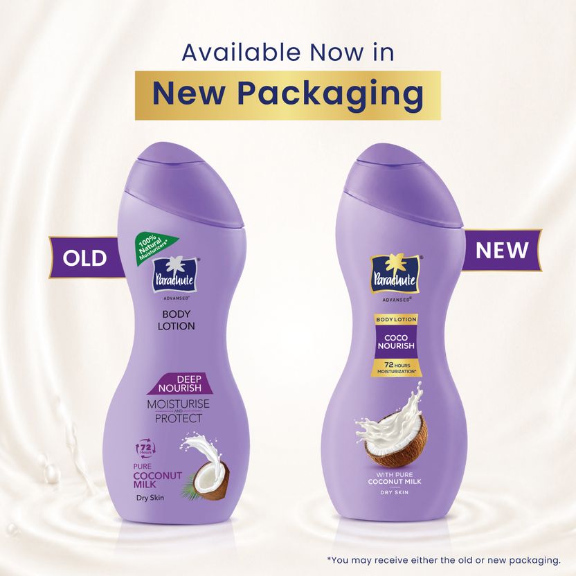 Parachute Advansed Deep Nourish Body Lotion, Coconut Milk - Image 5