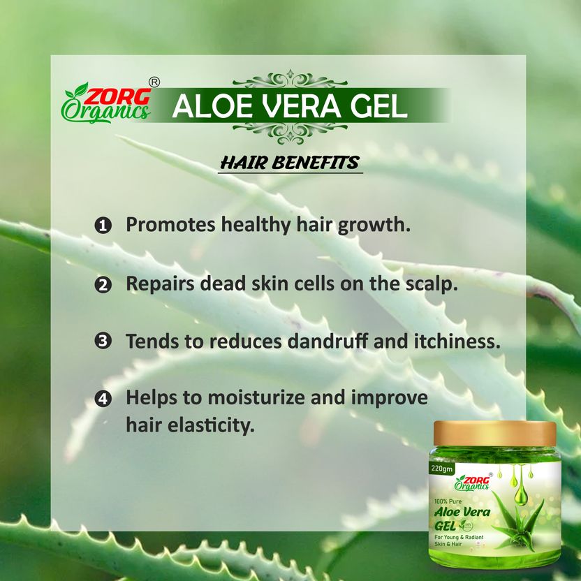 Zorg Organics Pure Aloe Vera Gel - Image 3