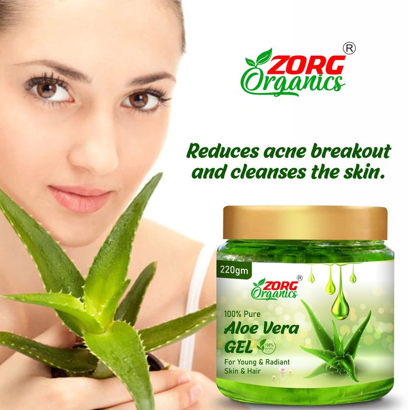 Zorg Organics Pure Aloe Vera Gel - Image 2