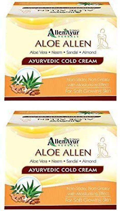 Allen Ayur AloeAllen Ayurvedic Cold Cream | 55gm X 2