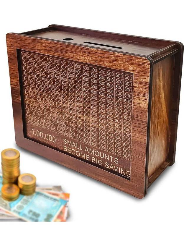 sejal product Sejal Money Bank Wooden Money Clip