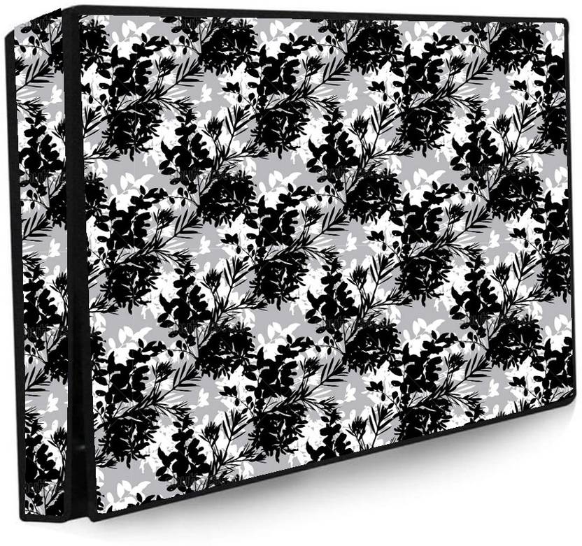 Acoma 32 Inch Led TV Cover Waterproof with Transparent Polyethene Layer for 32 inch Led TV Cover for Thomson, KODAK, Sony, Samsang, Mi Led TV Cover  - Led-32-K-BLK-Leaf