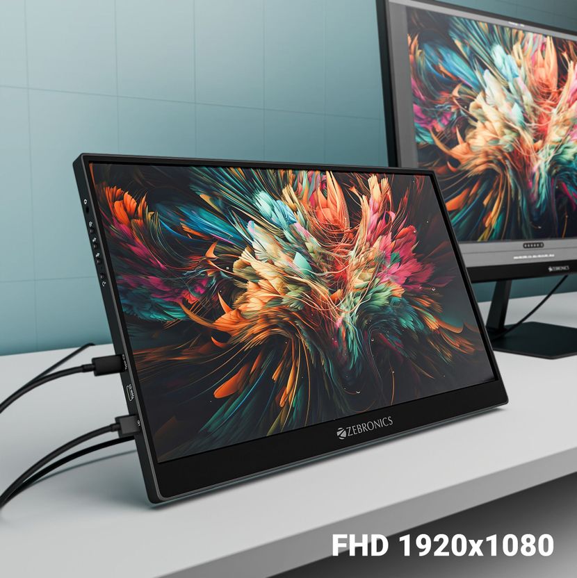 ZEBRONICS Pixigo 16 inch Full HD LED Backlit IPS Panel - Image 2