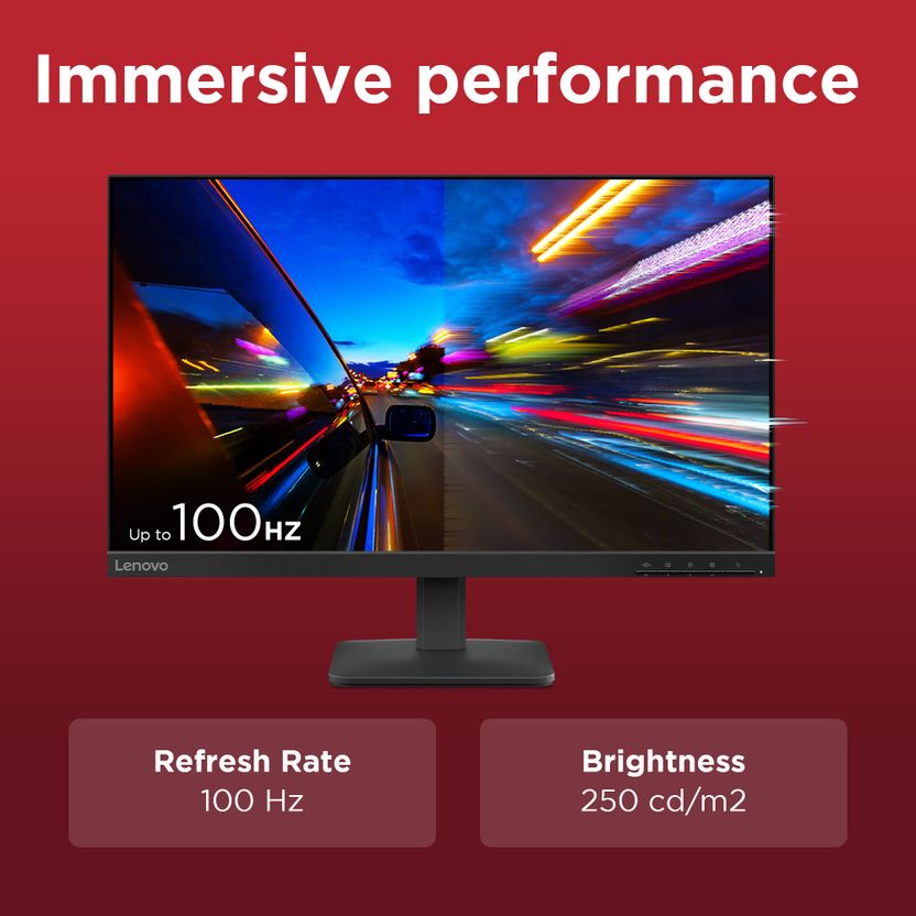 Lenovo লেনোভো এল সিরিজ 60.96 cm (24 inch) ফুল হড ইপস পানেল with - Image 2