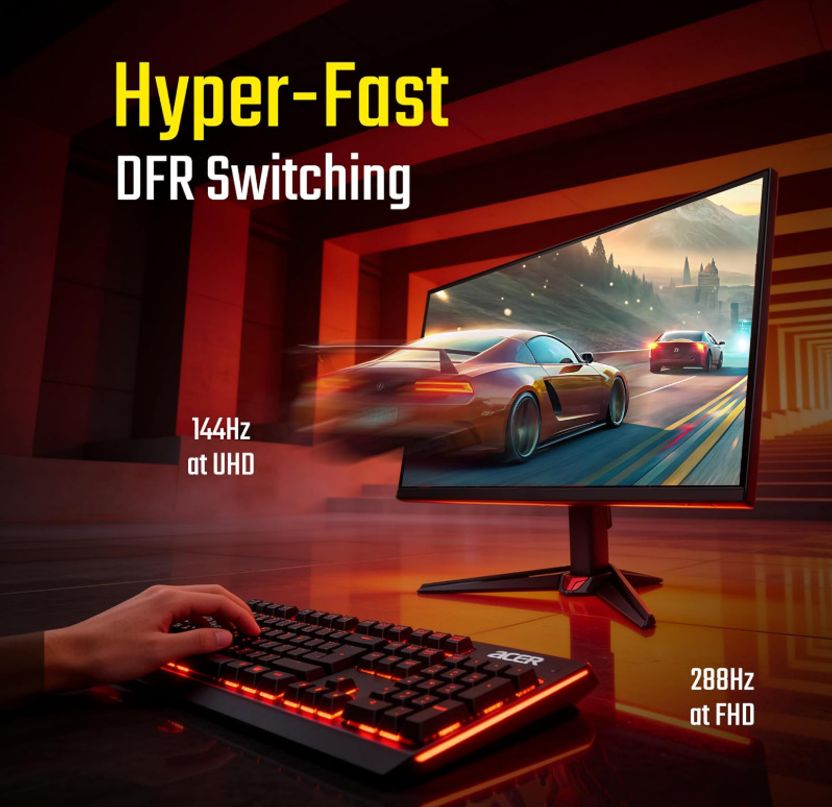 Acer Nitro 27 inch 4K Ultra HD LED Backlit IPS Monitor - Image 4