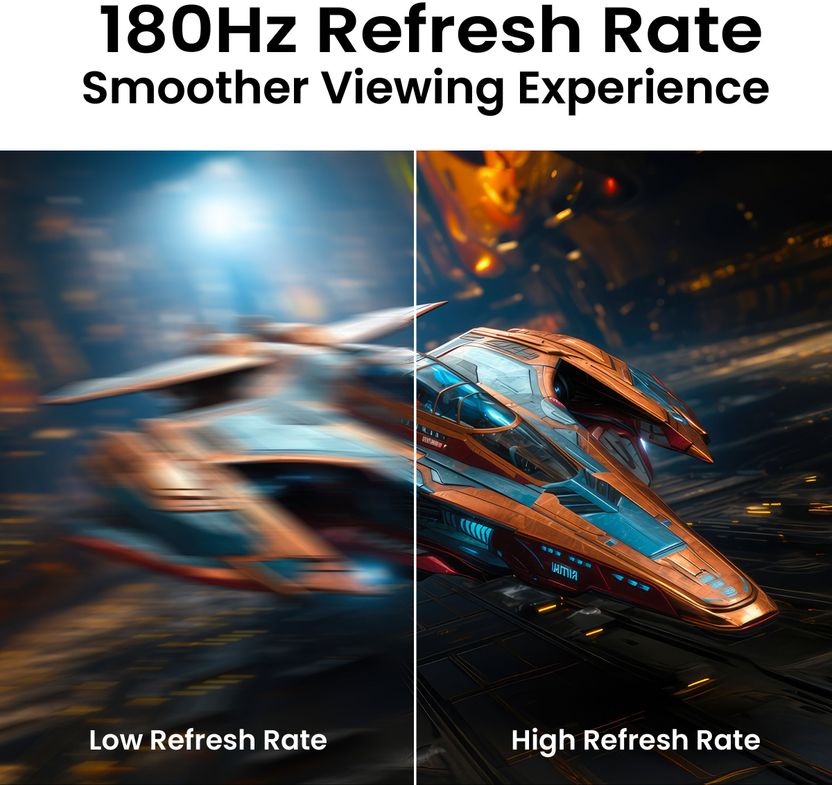 Frontech 27 inch Quad HD IPS Gaming Monitor - Image 3