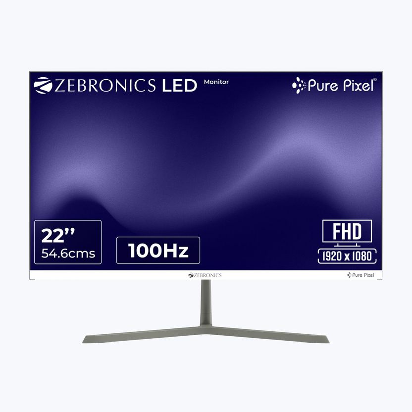 ZEBRONICS A Series 22 inch Full HD LED Monitor - Image 1