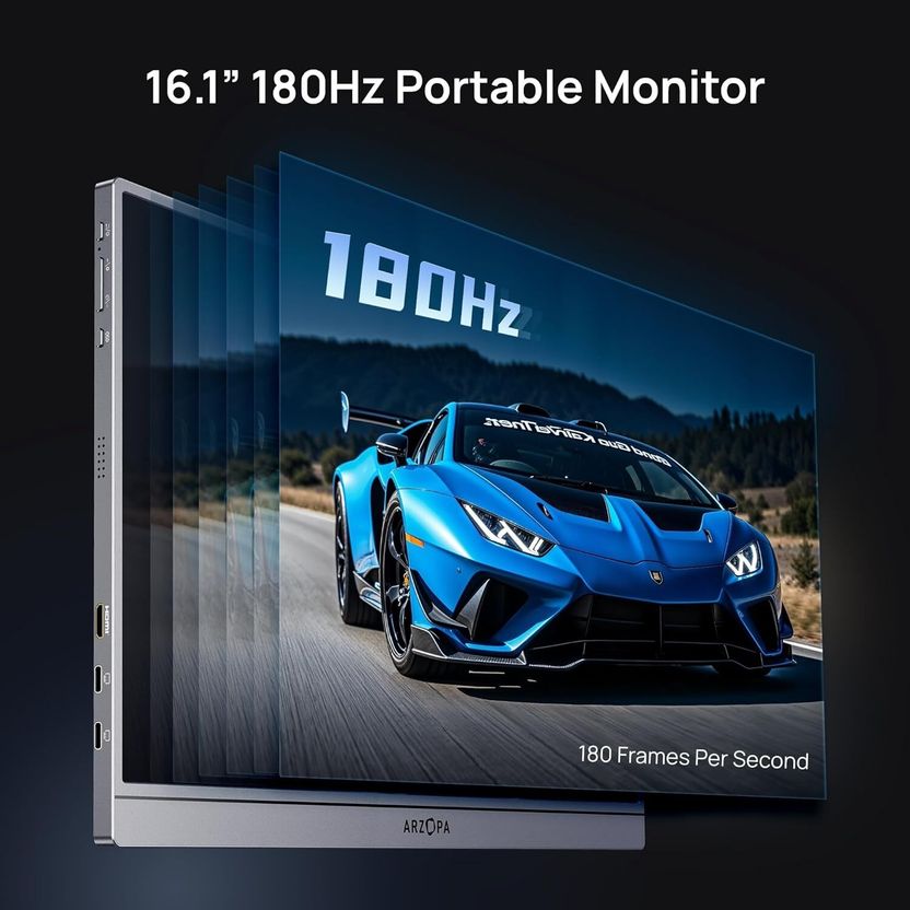 Arzopa Z3FC 16 inch Quad HD IPS Monitor - Image 4