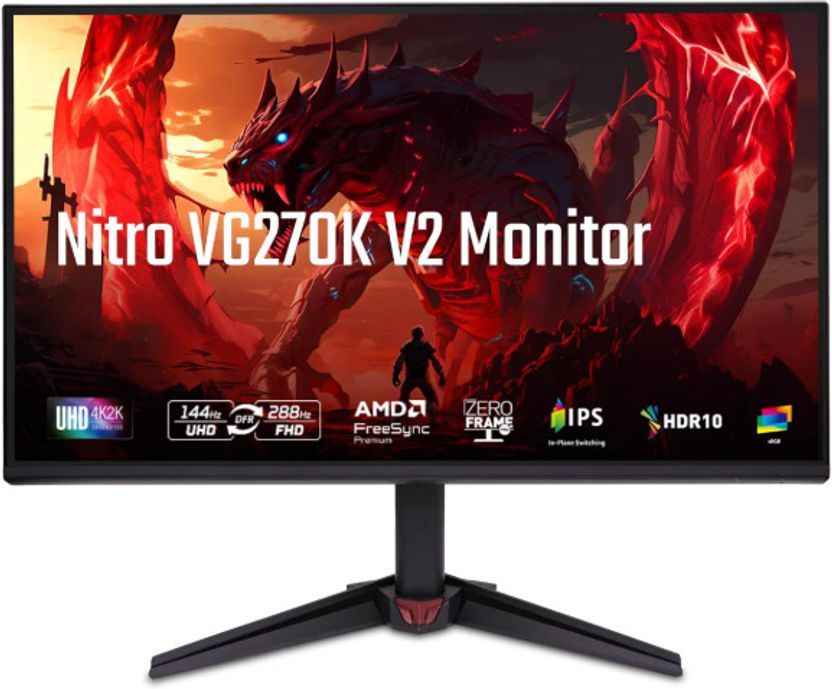 Acer Nitro 27 inch 4K Ultra HD LED Backlit IPS Monitor - Image 1
