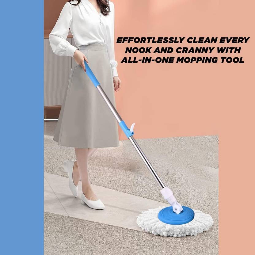 SST SST mop stick 360* rotation for floor cleaning Mop Set Price in