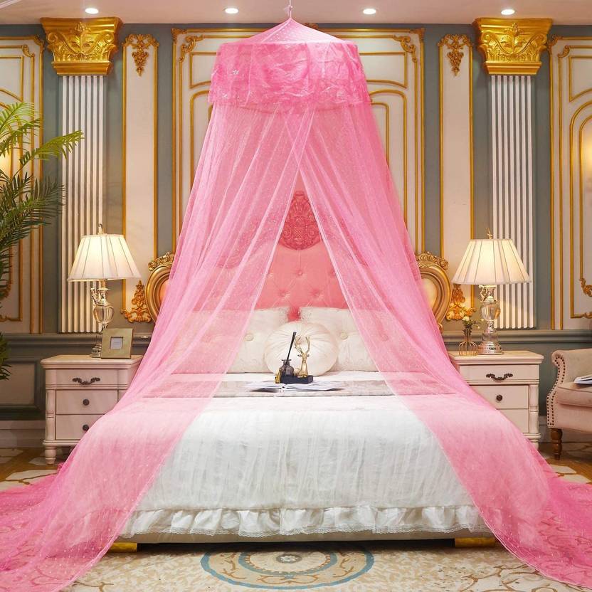 Kolar Premium Decorative Cabana Style Polyester Washable Adults Mosquito Net