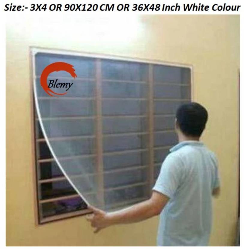 BLEMY FLIP/MS3X4WHITEMS/BLEMYMS/_10 HDPE - High Density Poly Ethylene Washable Adults Mosquito Net