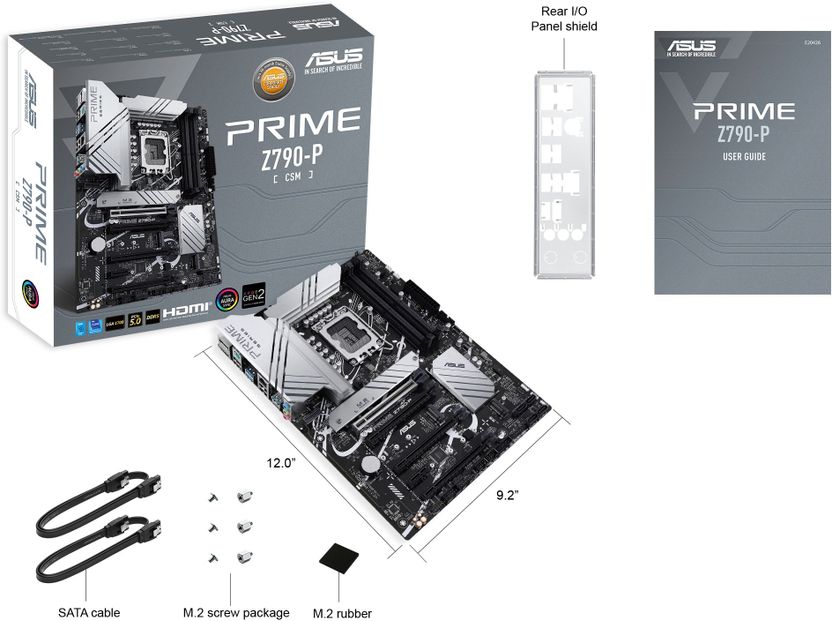 ASUS PRIME Z790-P-CSM LGA 1700 DDR5 Motherboard - Image 4