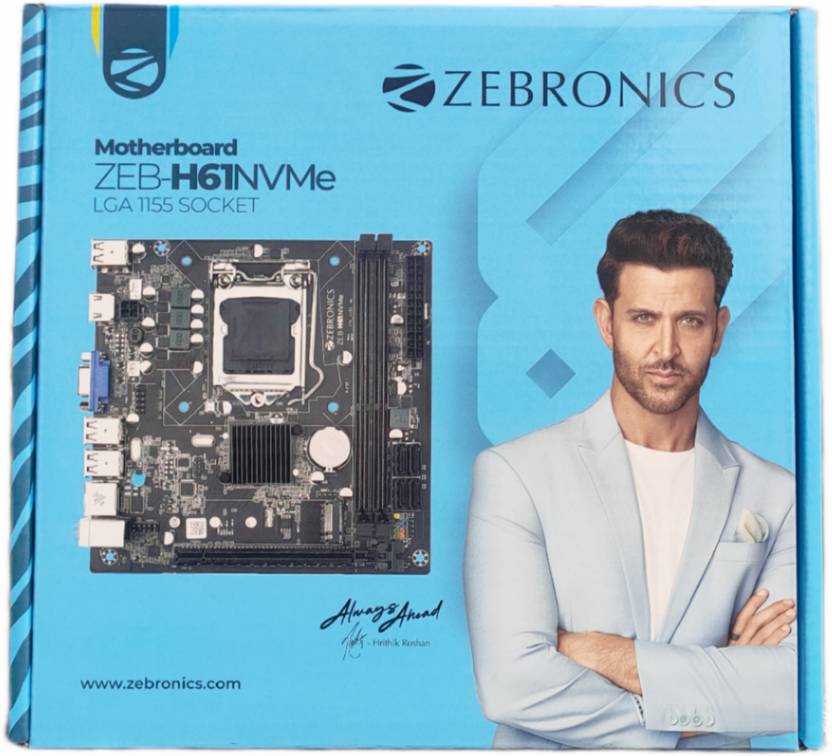 ZEBRONICS ZEBH61 Motherboard ZEBRONICS