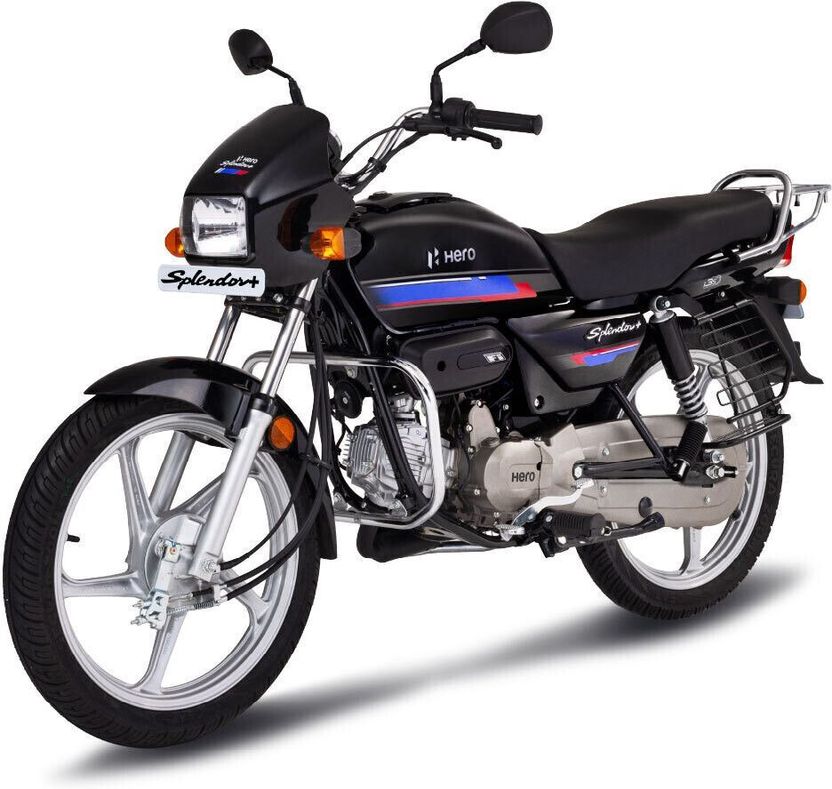 Hero Splendor+ XTEC Black Red - Image 8