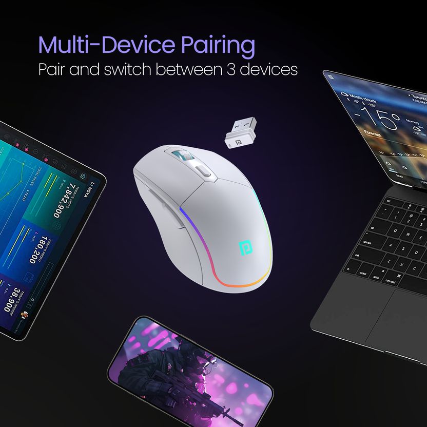 Portronics Toad One Ambidextrous Optical Mouse - Image 4