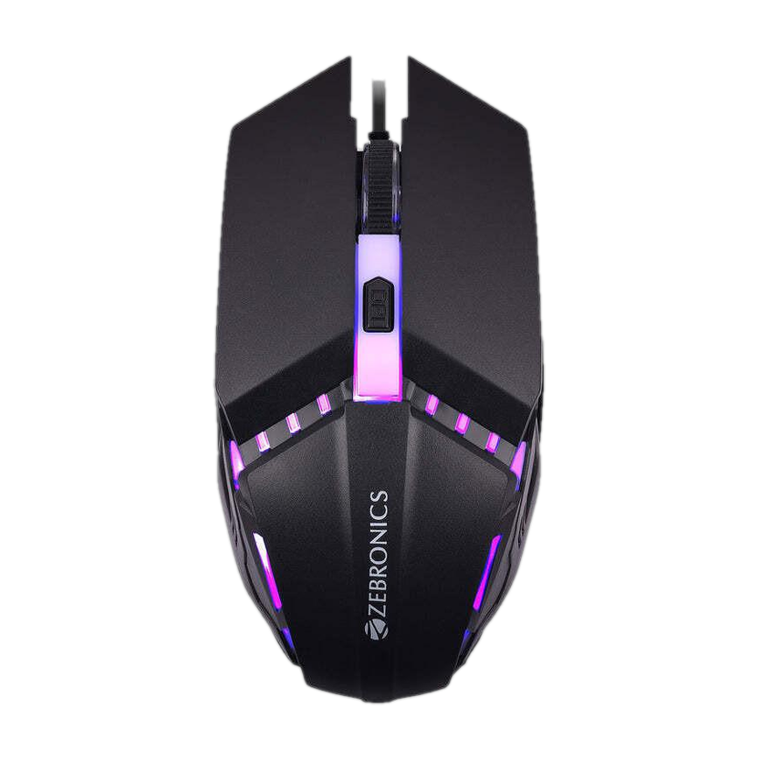 ZEBRONICS Zeb Phero Wired Optical Gaming Mouse - Image 1