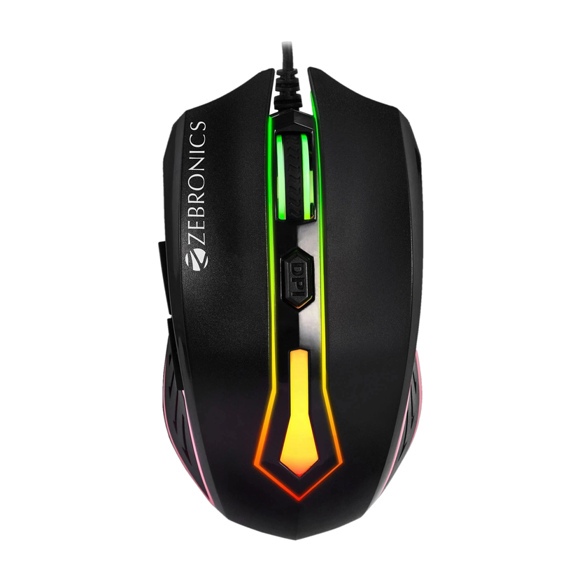 ZEBRONICS Zeb - SNIPER Wired Ambidextrous Optical