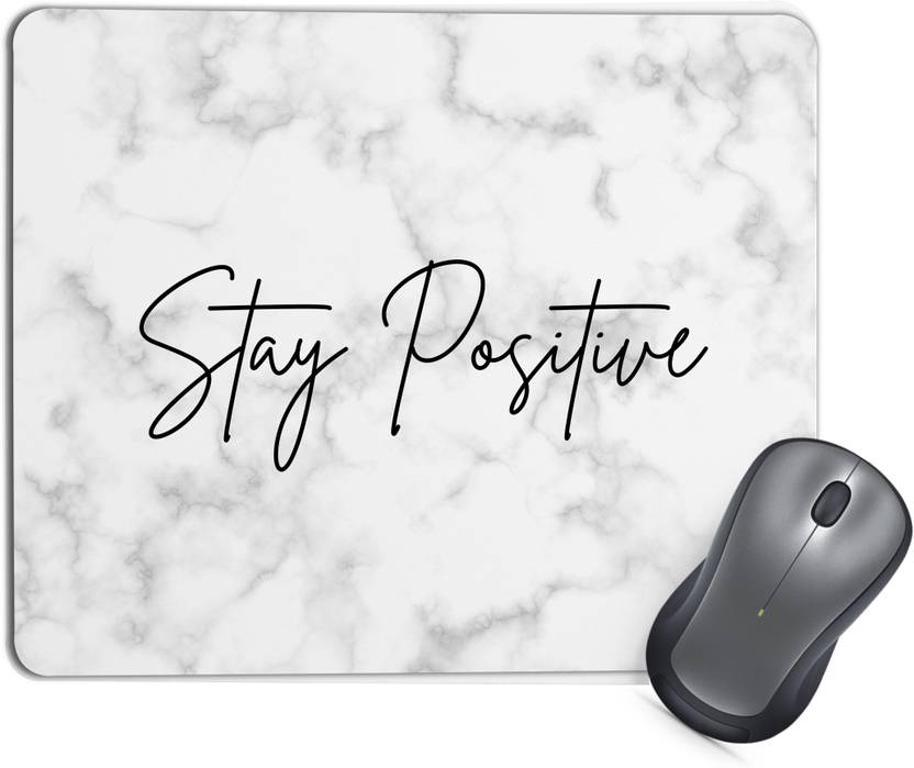 TrendoPrint MP90 Mouse Pad with AntiSlip Rubber Base & Smooth Mouse