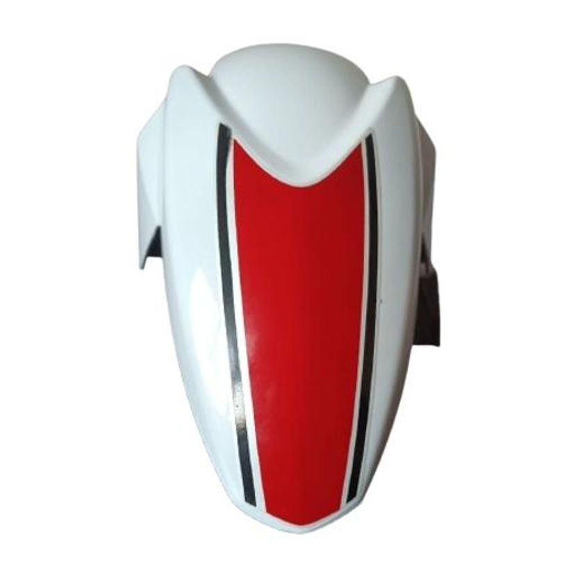 Mudsor Front Mud Guard for TVS Apache RTR 160 NA (White) - Image 1