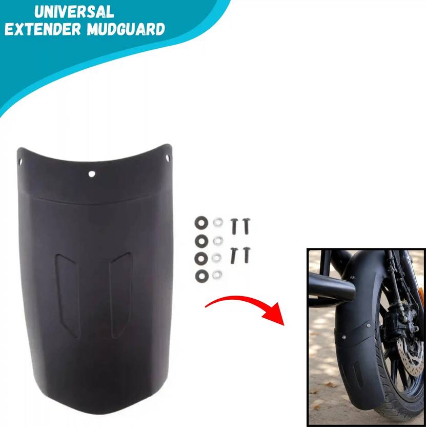 Autoladders Front Mud Guard For Universal For Bike Universal For Bike 2020, 2023, 2021, 2022, 2024