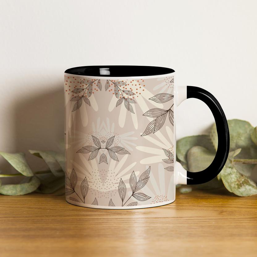 ZORI Leaves and Dots Design Premium Quality Glossy