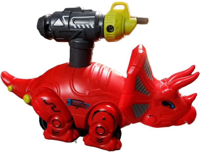 STORERBM Press & Go Dinosaur Toy for Kids, Mechanical Moving Dino