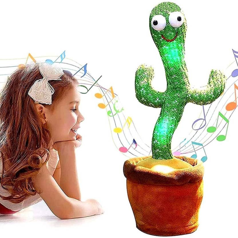 BMT Dancing Cactus Toy | LED Lights & Talking Musical Dancing Cactus Toy for kids