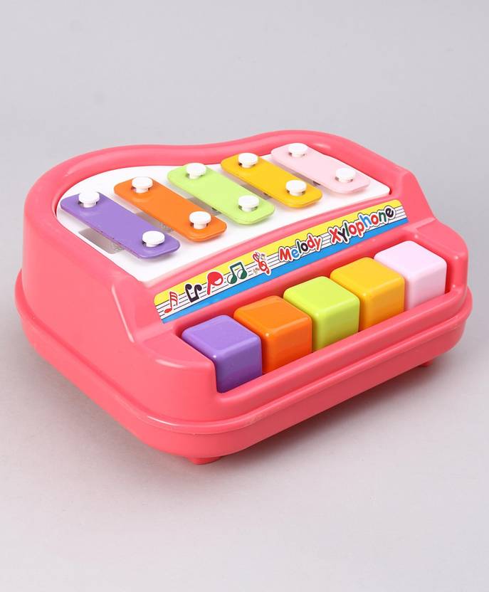 Nafhotoz Xylophone and Mini Piano, Non Toxic Plastic, NonBattery