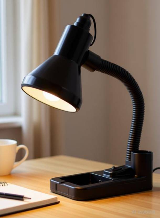 Allora Stylish Black Table Lamp